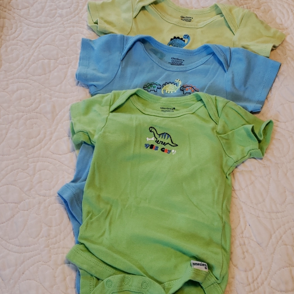 Dino Onesies! $9